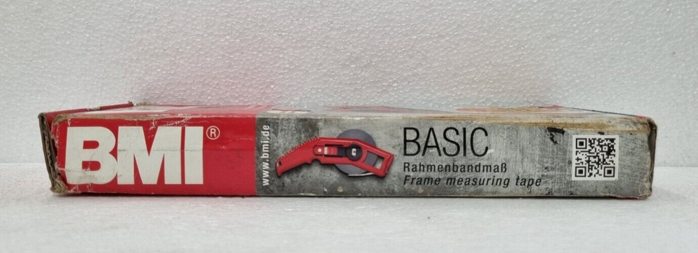 BMI BASIC 30M WHITE STEEL, COMPACT FRAME MEASURING TAPE