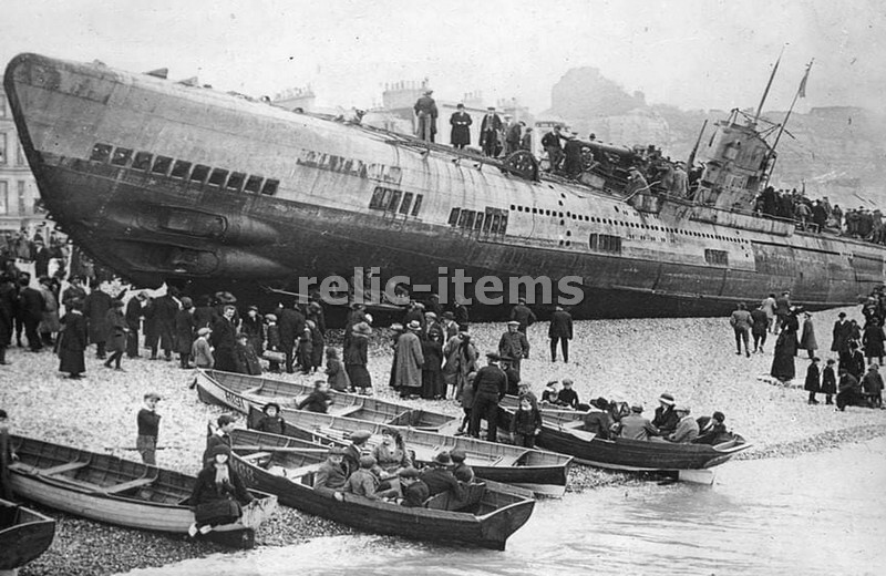 PICTURE PHOTO WW1 GERMAN SUBMARINE U-BOAT U-118 7153