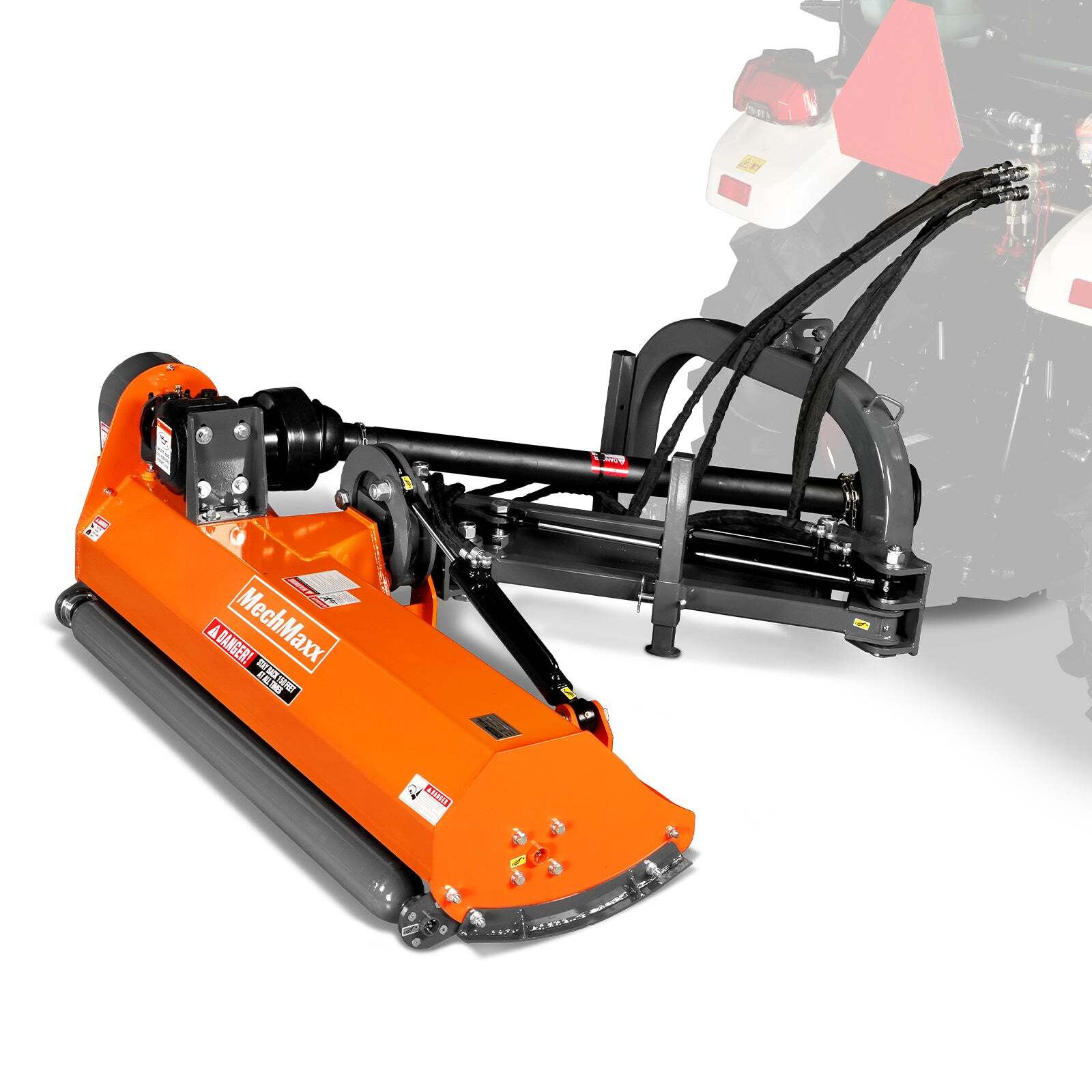 MechMaxx 3-Point PTO Offset Flail Ditch 60" Bank Mower, 25-60HP, CAT 1, VAM60