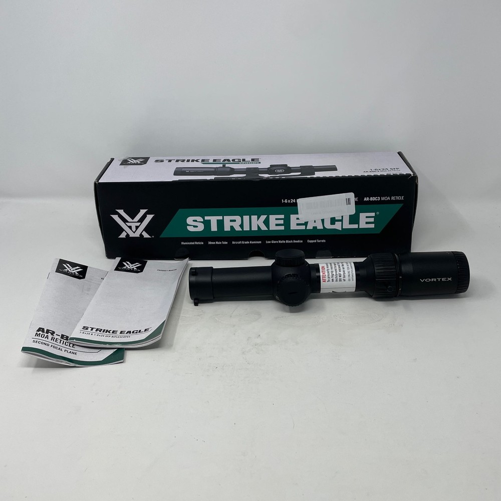 Vortex Strike Eagle 1-6x24 SFP RiflescopeMOA, Black