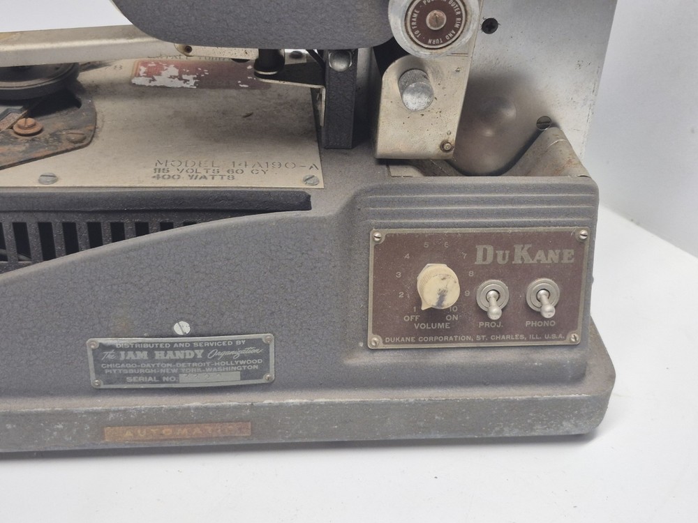 DuKane Micromatic Model 14A390E Classroom Projector/Turntable