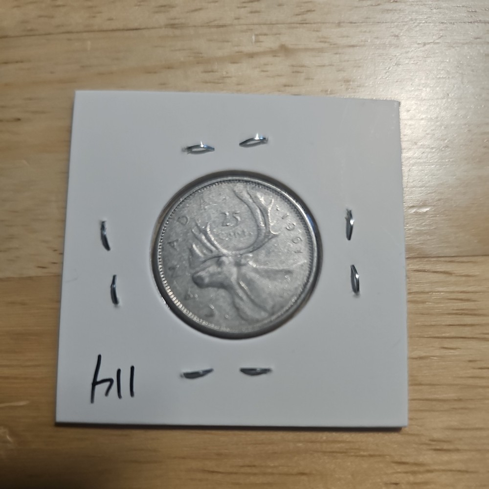 1961 Canada Quarter