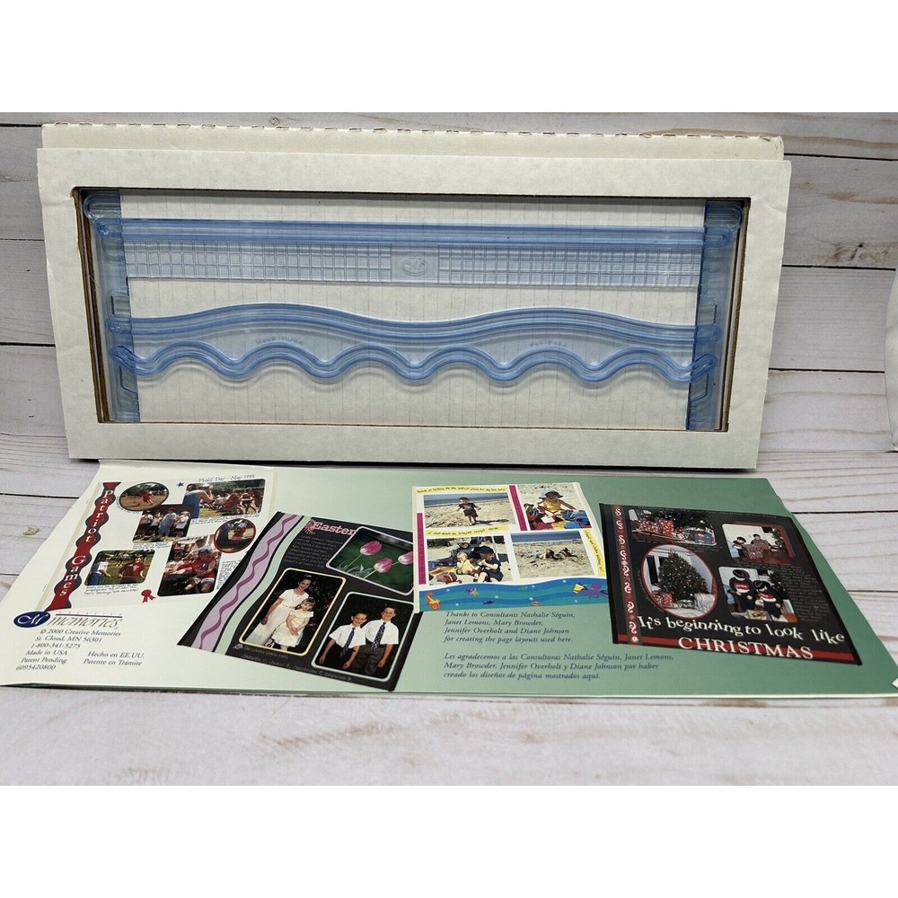 Creative Memories 12" Cutting Patterns for use with CM Cutting System NIP