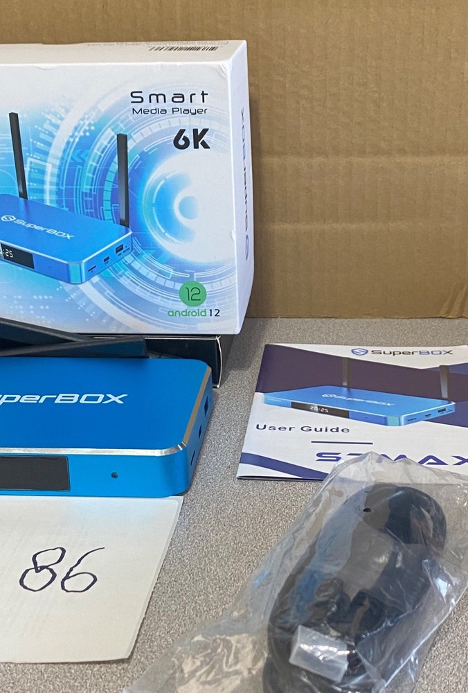 New SuperBOX S7 Max - 7 Day Time Shift Android Streaming - Same Day Sipping