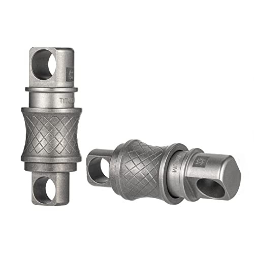 Titanium Quick Release Swivel Keychain, Pull Apart Detachable Keychain S 2