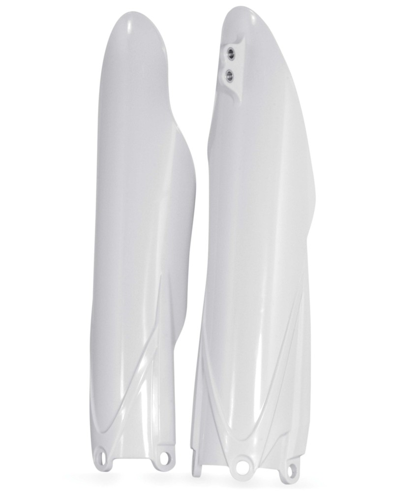 Acerbis White Plastic Lower Front Fork Covers (2171840002)