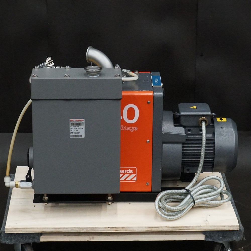 EDWARDS E2M40 PFPE Rotary Vane Two-Stage Vacuum Pump 3PH