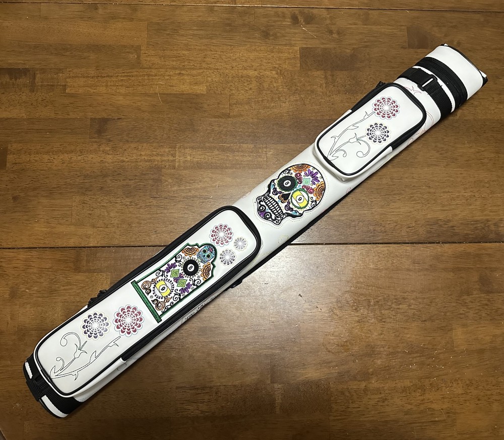 Action Calavera CALC22D 2x2 Stitch Hard Pool Cue Case