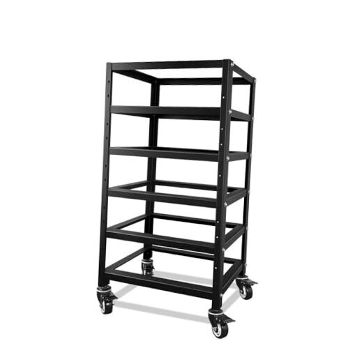 SUNGOLDPOWER 3U Server Rack 5-Layer for Stackable 48V 100AH Rack Lithium