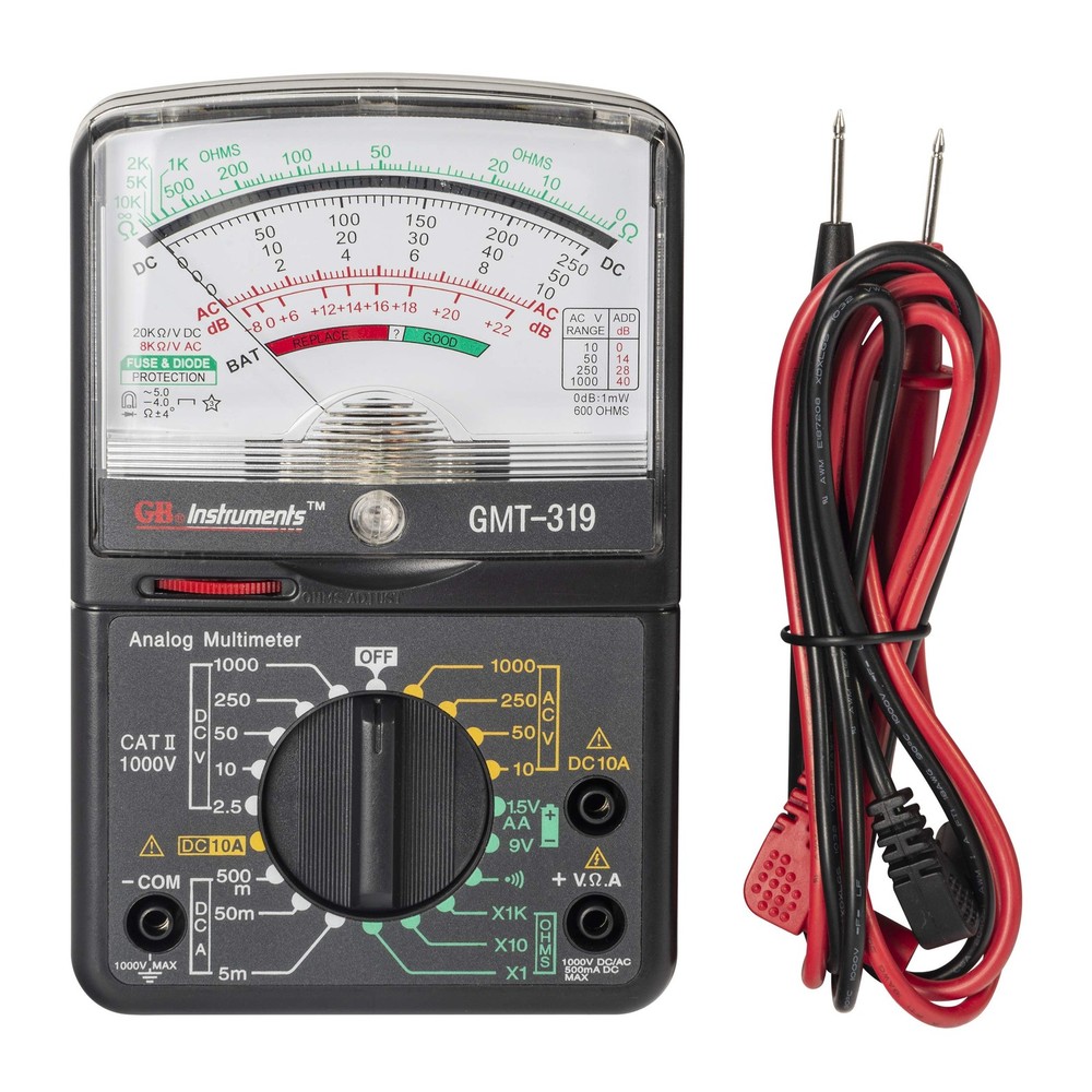 Gardner Bender Gmt-319 Multimeter Tester, Rj-45 & Rj-11, 7 Function /