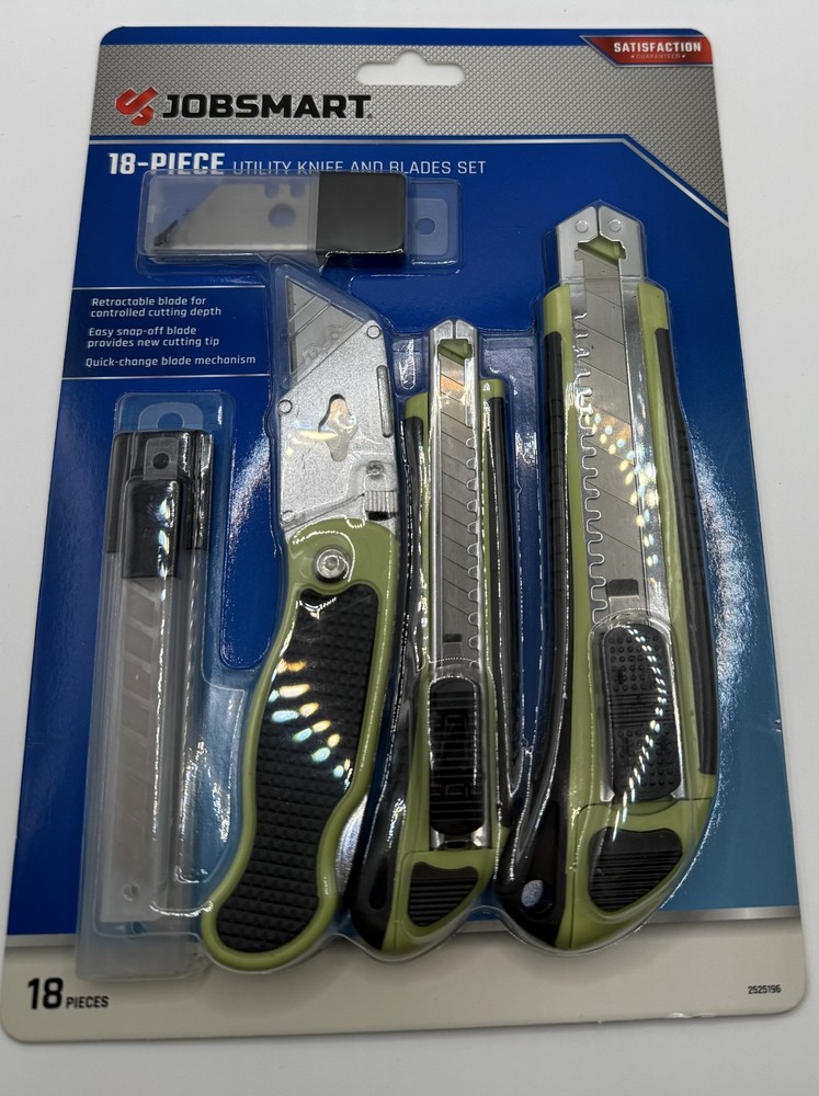 18 Piece Utility Knife set