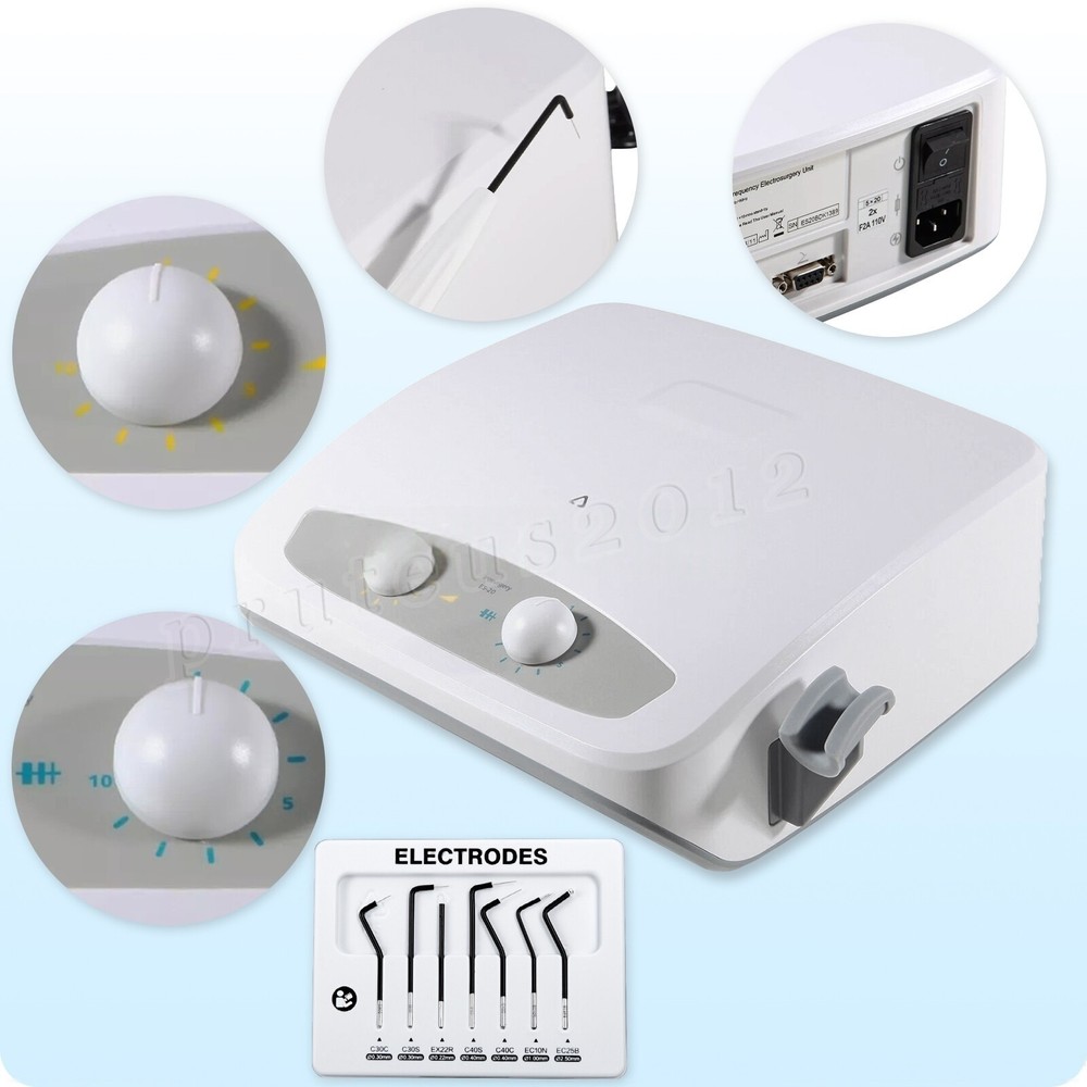 Dental Electro Electrosurgery Unit Machine High Frequency Electric 7pcs Tips