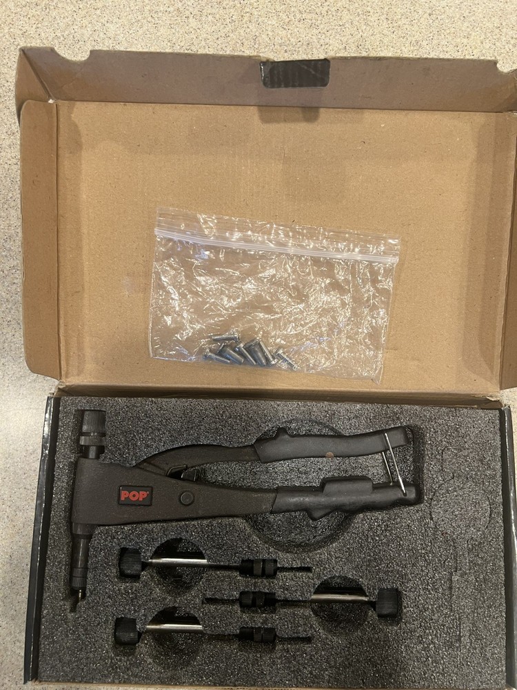 Pop Nut Hand Plier Tool PNT110 Kit