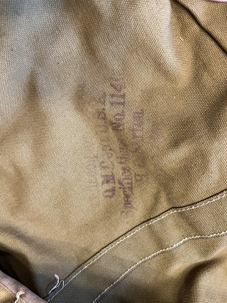 WW1 Unit Marked Canvas Squad Bag