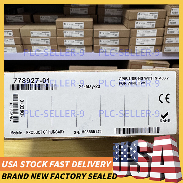 New National Instruments Interface Adapter IEEE 488 Controller GPIB-USB-HS