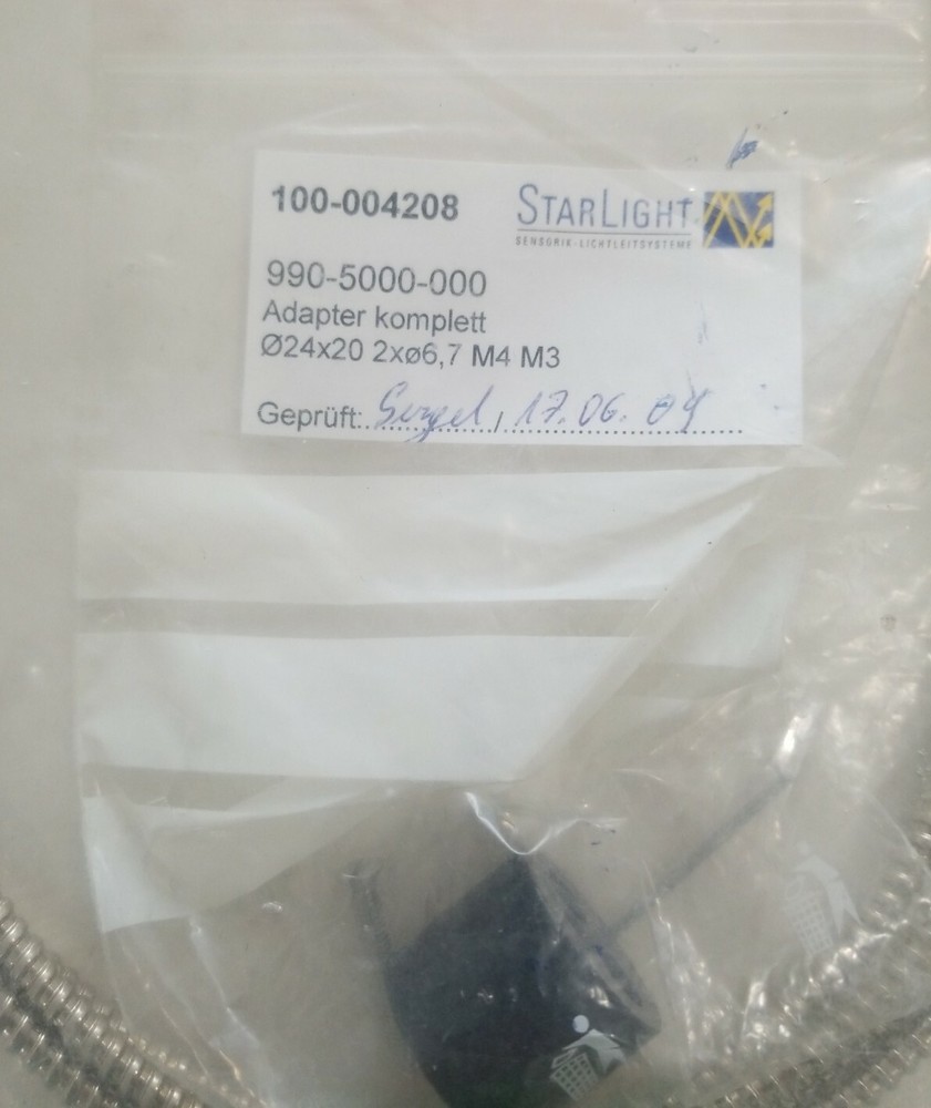 *NEW* Starlight Fiber Optic Light Guide Probe Detector LT 2,3 E1 VA E2 0100 Kit