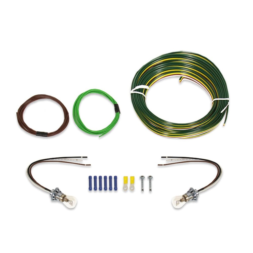BX8869 Bulb and Socket Tail Light Wiring Kit | Simple Installation | Blue
