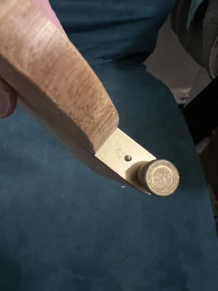 MCM Teak Wire Cheese Slicer