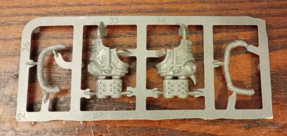 Warhammer 40K Bits - Hellbrute Multi-melta Mutated Weapon A (CSM NOS)