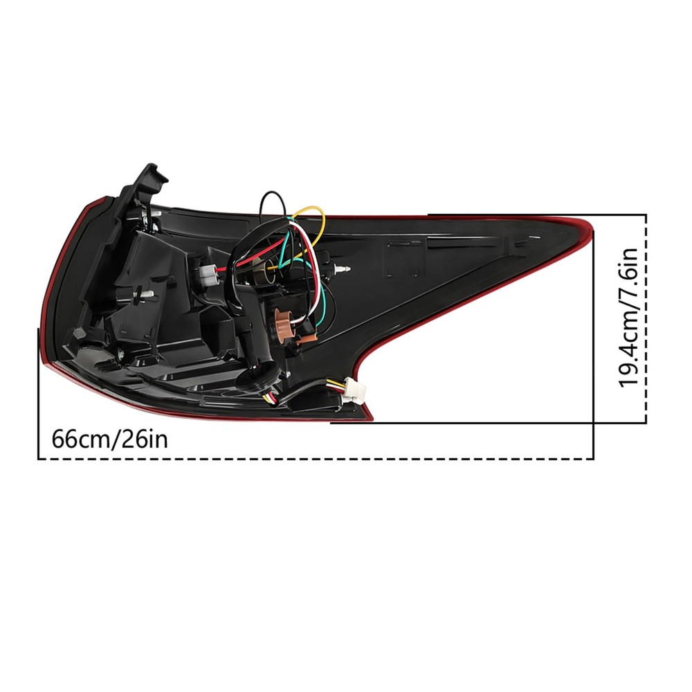 Altima SR 2016-2018 Outer Left Tail Light Assembly 265559HS1A