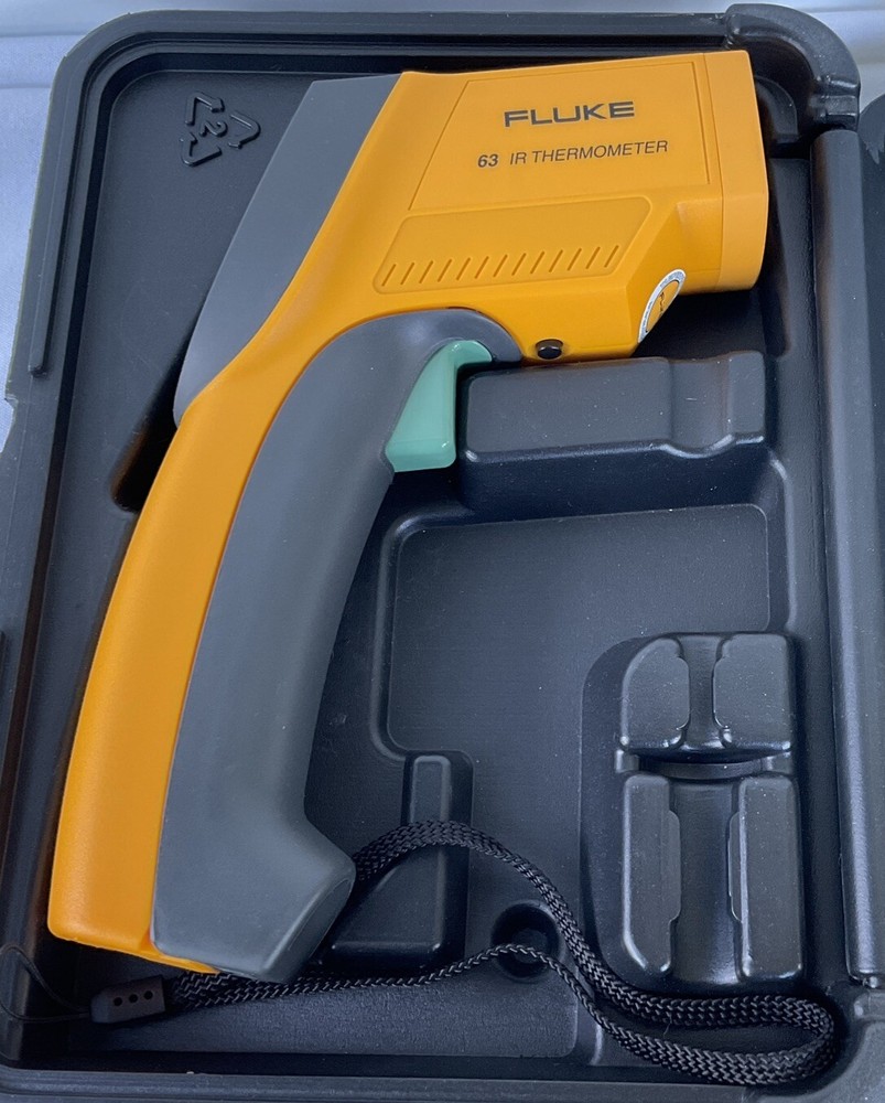 Fluke 63 IR Thermometer Excellent Condition With Case