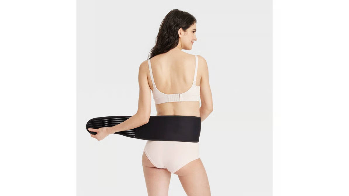 L/XL Ingrid & Isabel Maternity Pregnancy Belly & Back Support Belt Size 12-18