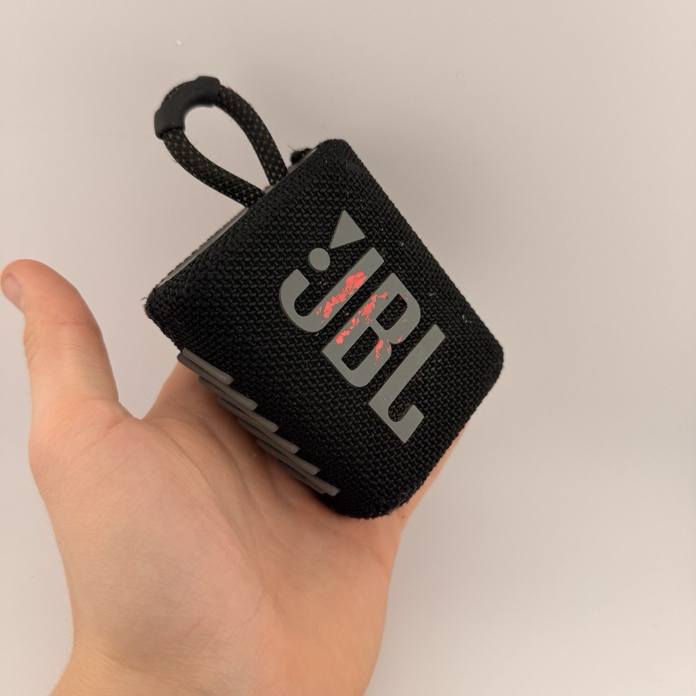 JBL Go 3 Portable Waterproof Wireless Bluetooth Speaker Black