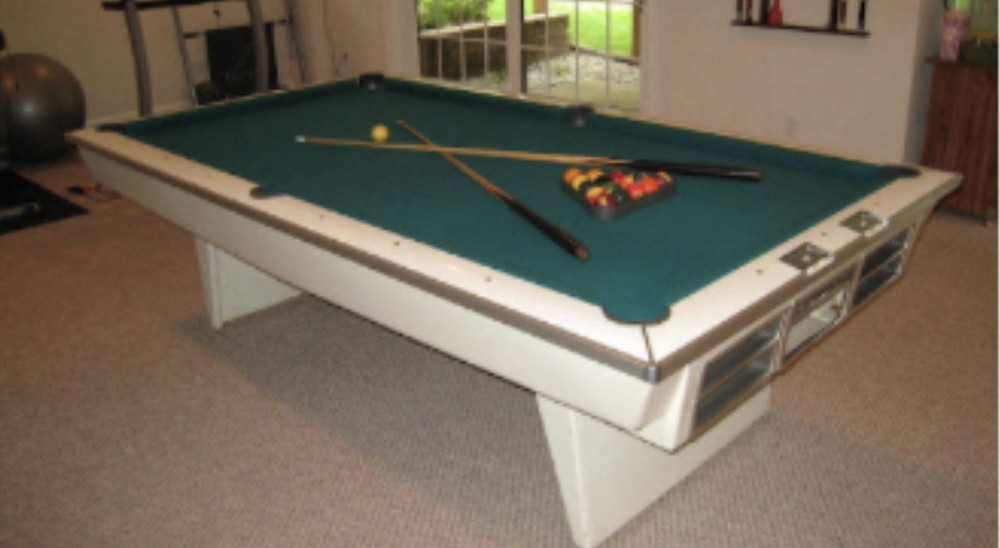 Mid-Century Modern Billiards Pool Table