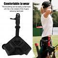 Bow Release Aid Archery Adjustable Compound Bow Wrist Strap Shooting Hunt DS