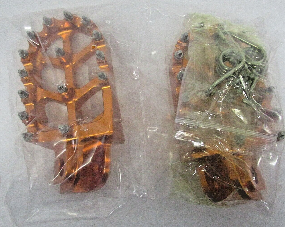 Bicycle Pedals, Orange
