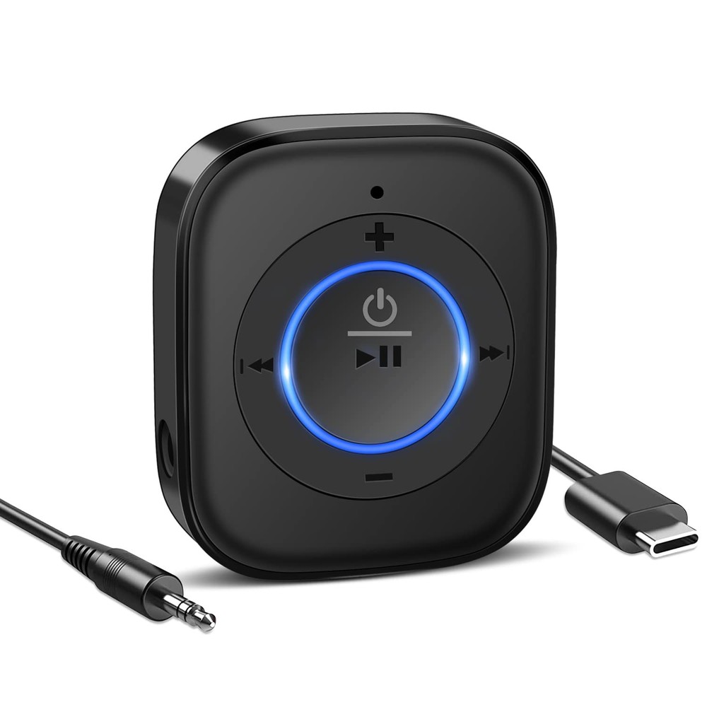 Bluetooth 5.4 Receiver for Speakers Headphones 20H Battery Handsfree Calls