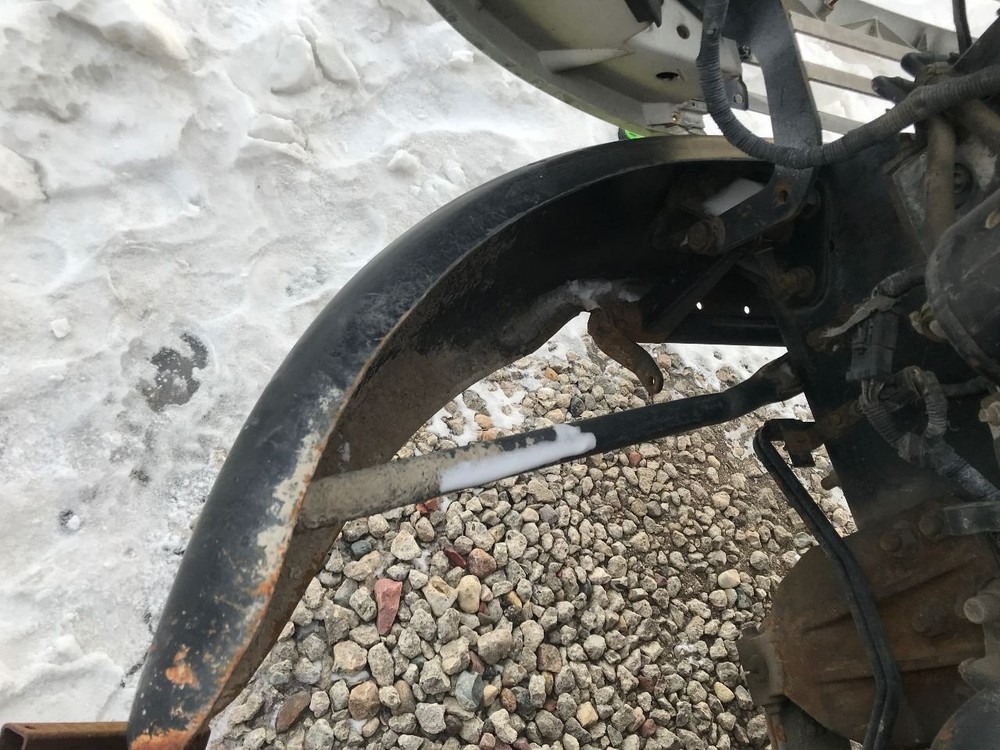 Ford L8513 Left/Driver Bumper Bracket - Used