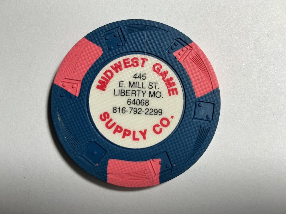 Midwest Gaming Supply - Manufacturers Sample Chip