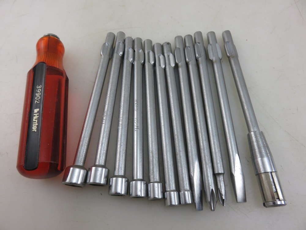 Hunter Tools 96006 Screwdriver Nut Driver Electrician's 13pc Tool Kit Set