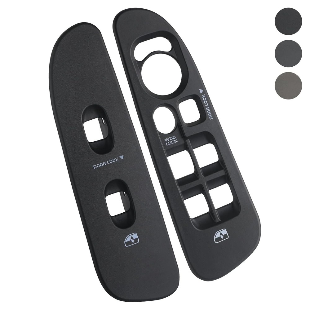 TQPONLY Door Window Switch Bezel,Front Driver and Passenger Side Compatible with