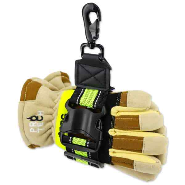 XL Wide Firefighter Glove Strap w/ Quick Release