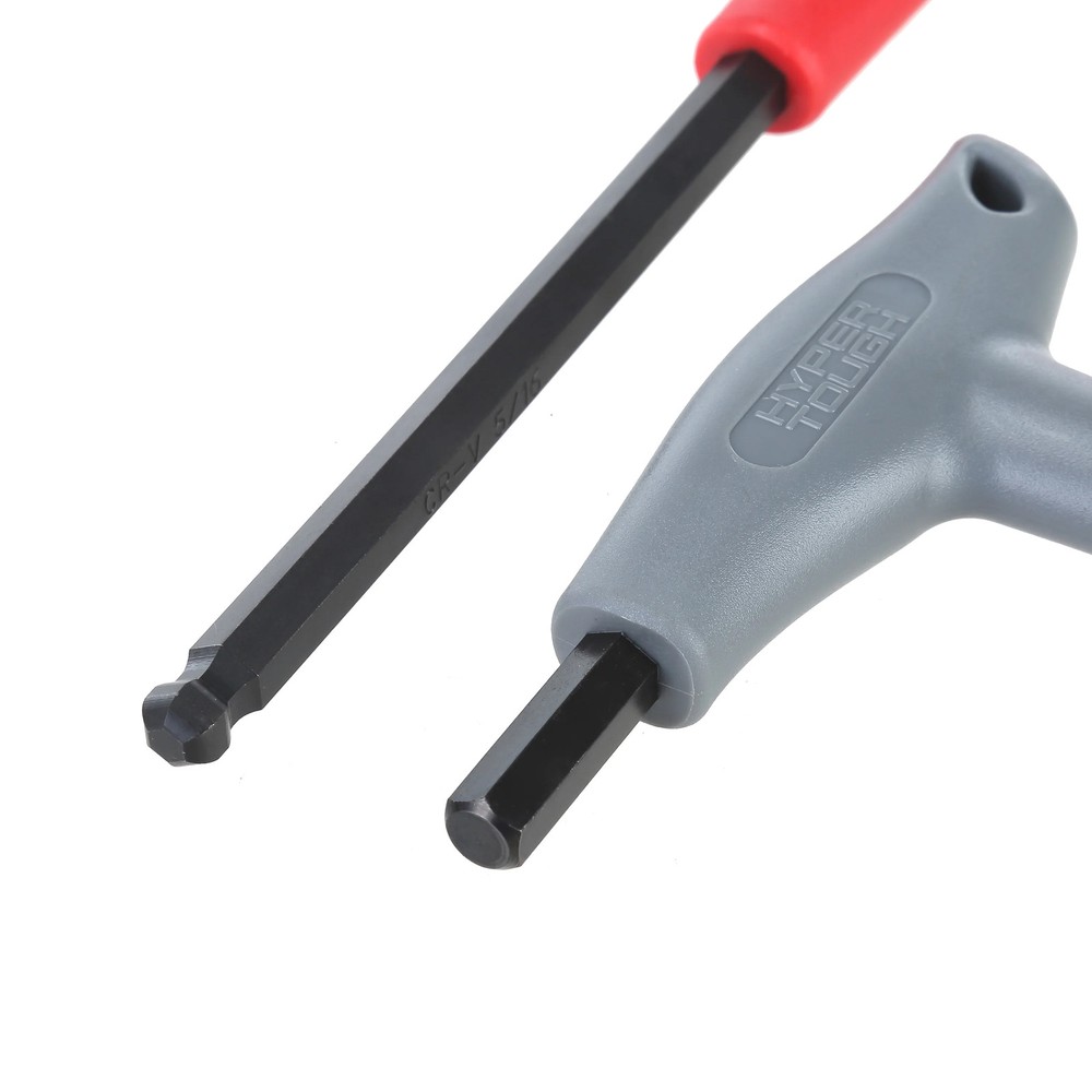 Hyper Tough 18PC T-Handle Ball End Hex Key Set