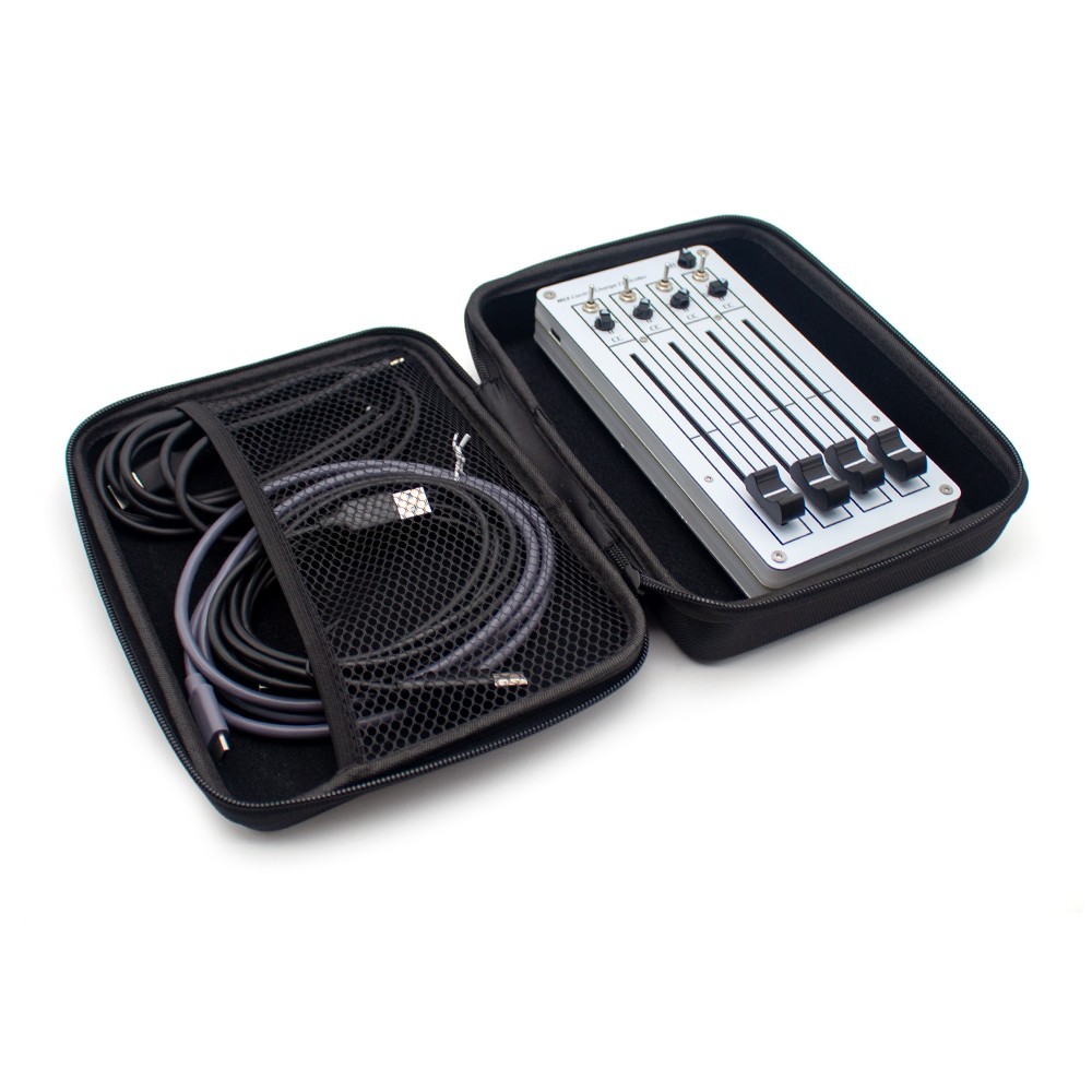 4-Fader USB MIDI Controller for DAW & Plugin Control - Customizable CC Mapping