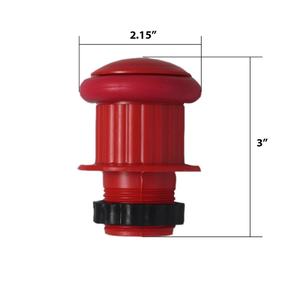 Jumbo Bumper Pool Billiard Post - Red