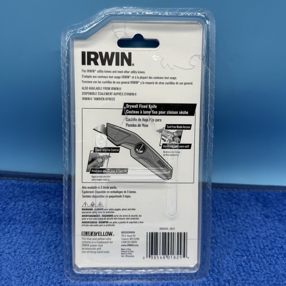 IRWIN Tools 2083200 Carbon Standard Utility Blade-100 pack