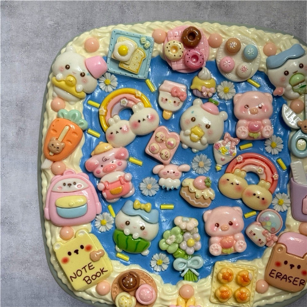 Handmade Mirror Decoden 9 Inch