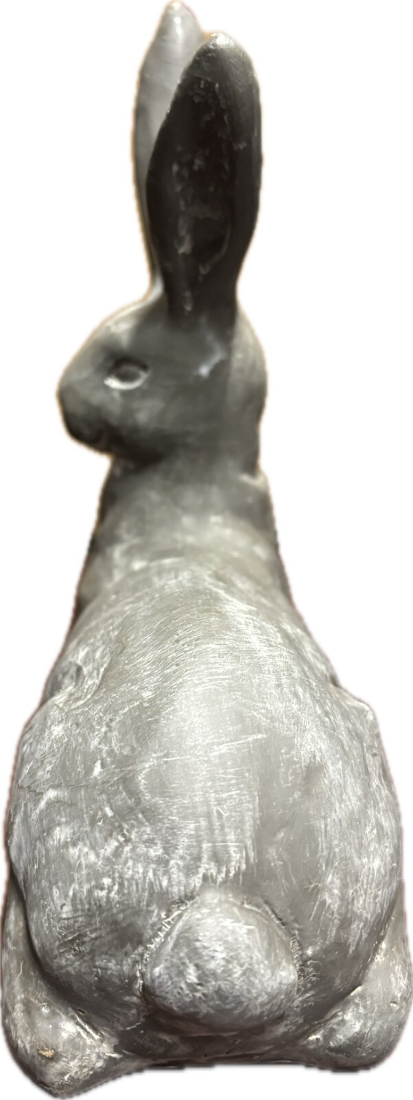 NEW Pottery Barn Essex Handcrafted Easter Bunny Sculpture Laying or Standing NWT