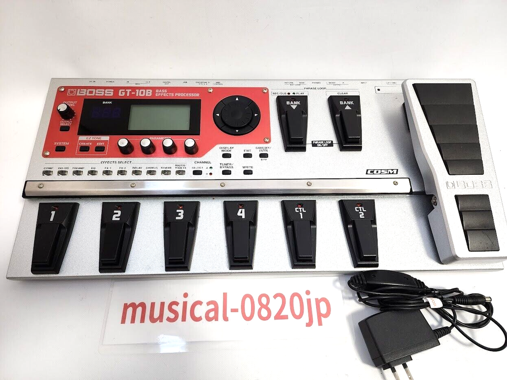 BOSS GT-10B Multi Effects Guitar Pedal