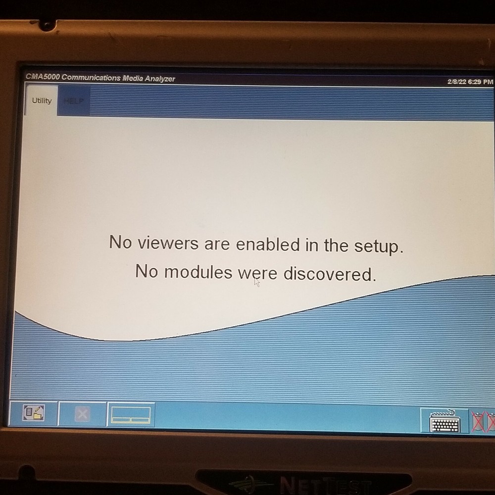 Anritsu CMA 5000 MBA Multi-Layer Network Test OTDR Mainframe