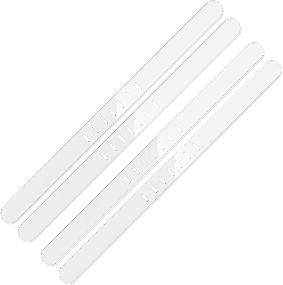 4PCS Replacement Straps for Bed Sheet Holder Compatible Most Lock Holders Clear