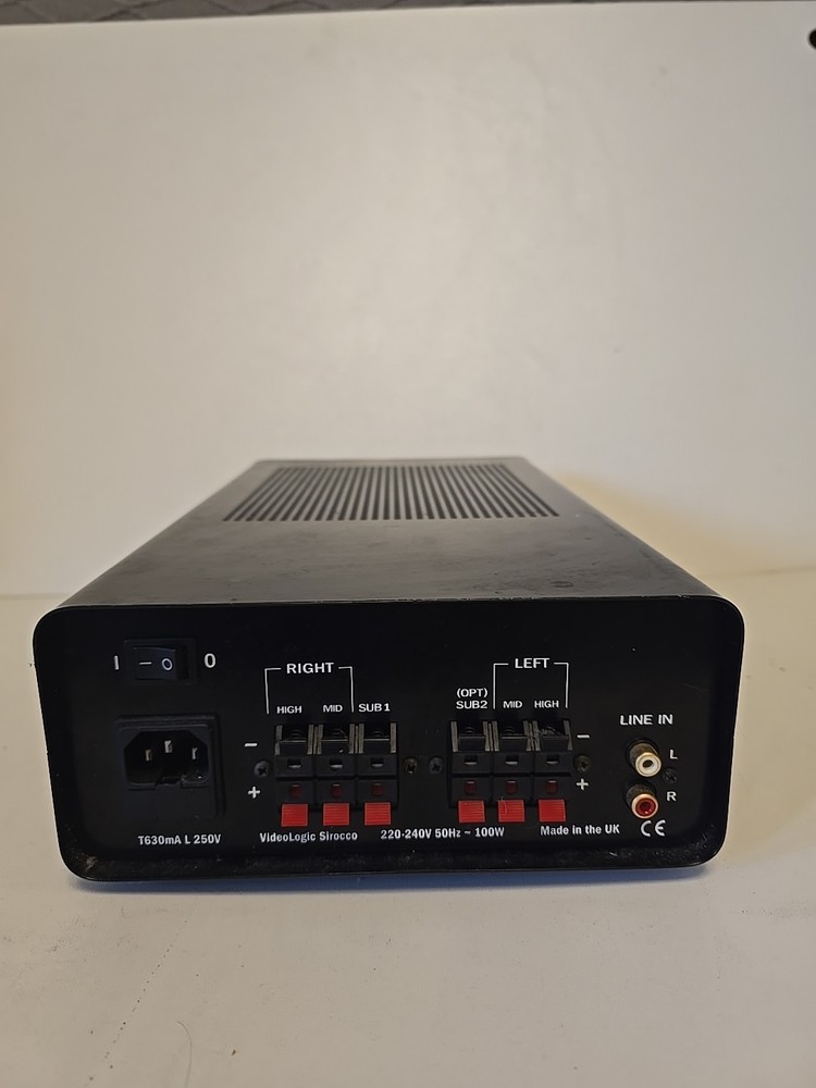 Videologic Sirocco surround amplifier