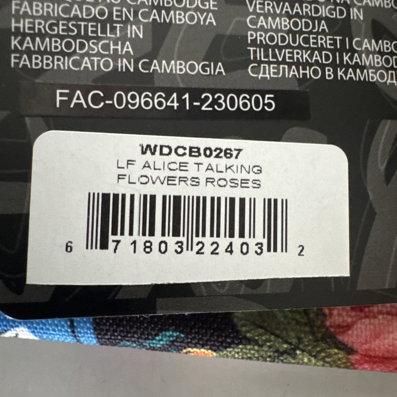 Disney Loungefly Alice in Wonderland Cosmetic Bag NWT