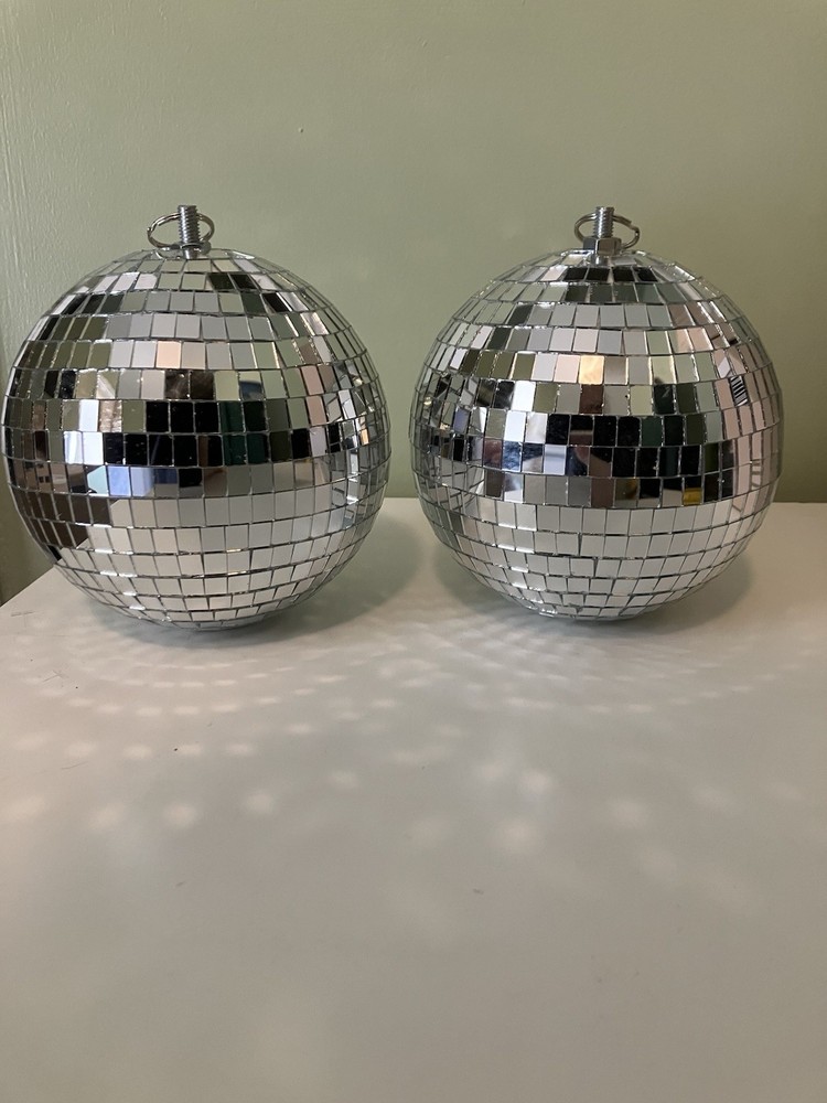 2 Pack 6” Disco Balls