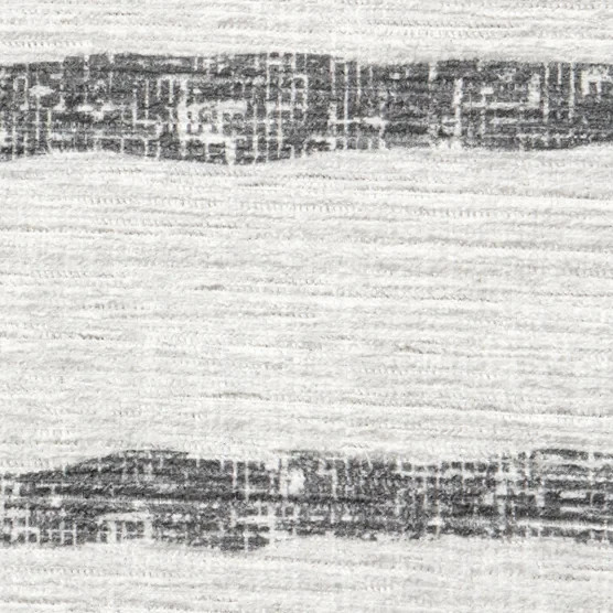 Apache Chenille Runner Rug, Modern Gray, 2' x 8'