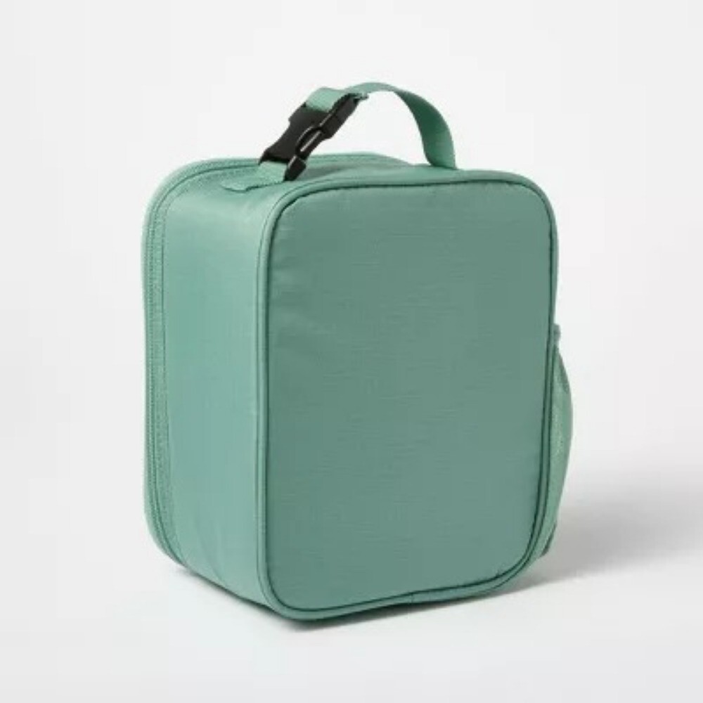 Flip-Down Square Lunch Bag
